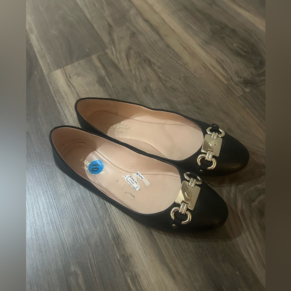 Kate Spade black flats